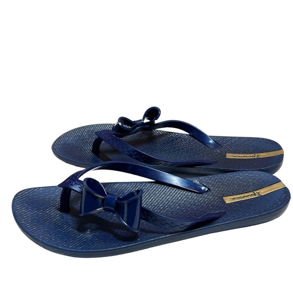 Ipanema Neo Clara Flip Flops Blue - Picture 3 of 8